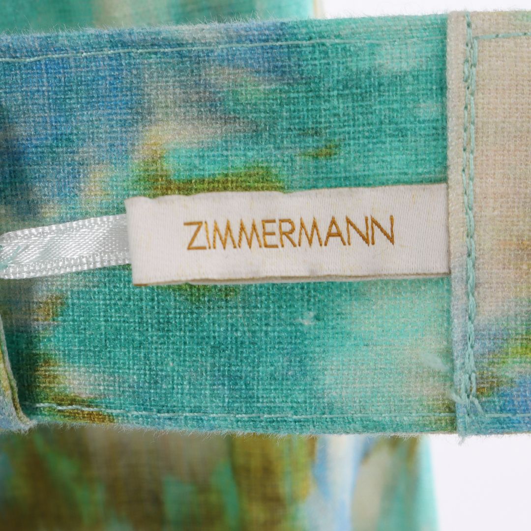 Zimmermann &#39;High Tide&#39; Belted Mini Dress Size 1