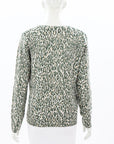 Equipment Cashmere Animal Print Jumper Size M