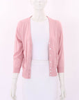 Anna Thomas Silk/Cotton Cardigan Size L