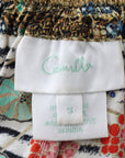 Camilla 'Cosmic Conflict' Silk Shorts Size Small
