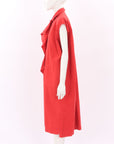 Sofie D'Hoore Ruffle Cotton Midi Dress Size FR 40 | AU 12