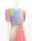 Only One Ashley Watercolour Print Maxi Dress Size 10