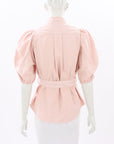 Zimmermann 'Tropicana' Panelled Belted Shirt Size 0