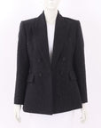 Scanlan Theodore Sequin Double Breasted Blazer Size 8