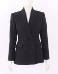 Scanlan Theodore Sequin Double Breasted Blazer Size 8