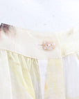 Aje Silk/Linen Floral Blouse Size O/S