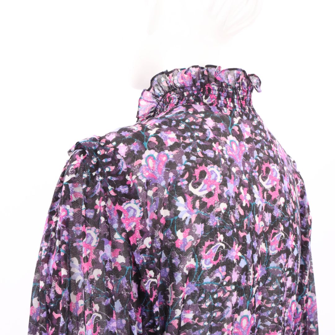 Isabel Marant &#39;Galoa&#39; Floral Dress Size FR 44 | AU 14-16
