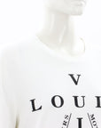 Louis Vuitton Cotton Logo Tee Size XL