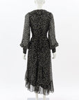 Zimmermann Lurex Wrap Midi Dress Size 1