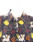 Anna Thomas Silk Print Shirt Size 12