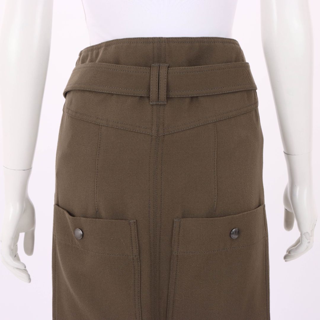 Tod&#39;s Wool Midi Skirt Size IT 38 | AU 6
