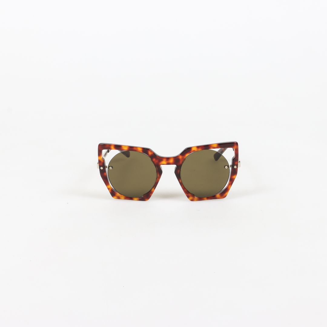 MCM MCM655SA Round Cut Out Sunglasses