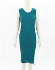 Pleats Please Pleated Tank Midi Dress Size 2