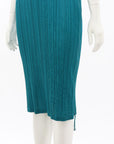 Pleats Please Pleated Tank Midi Dress Size 2