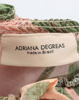 Adriana Degreas 'Toucan' Ruffled Dress Size Small