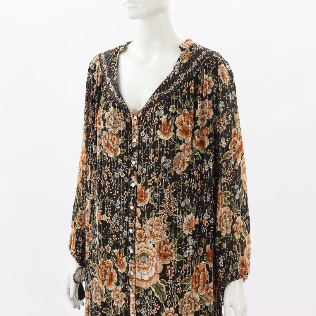 Spell &amp; The Gypsy Floral &#39;Mystic&#39; Gown Size Small