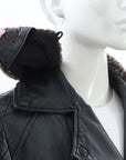 The Kooples Lamb Leather Biker jacket Size XS