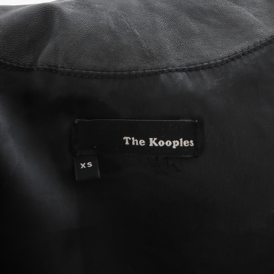 The Kooples Lamb Leather Biker jacket Size XS