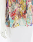 Zimmermann 'Hide Tide' Frill Silk Top Size 1