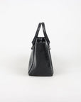 Victoria Beckham 'Quincy' Croc Effect Leather Tote