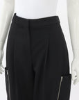 Stella McCartney 'Liv' Twill Trousers Size IT 44 | AU 12