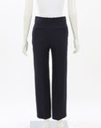 Chloe Cropped Silk Crepe Pants Size FR 34 | AU 6