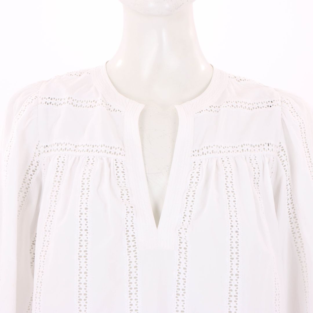 Ulla Johnson Cotton Rowan Blouse Size US 6 | AU 10