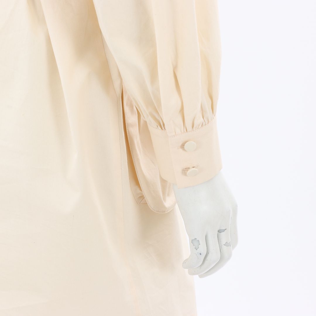 Fendi Belted Cotton Poplin Mini Dress Size IT 40 | AU 8