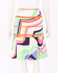 Emilio Pucci Cotton Print Skirt Size IT 44 | AU 12