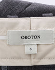 Oroton 'Pleat Man Style' Pants Size AU 6