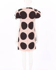 Valentino Polka Dot Wool Silk Crepe Mini Dress Size IT 38 | AU 6