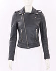 Scanlan Theodore Leather Biker Jacket Size 6