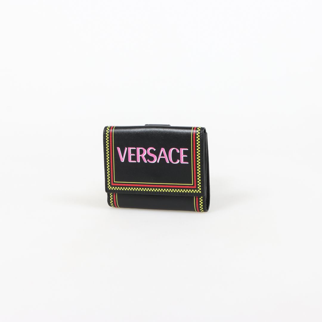 Versace Leather Logo Wallet