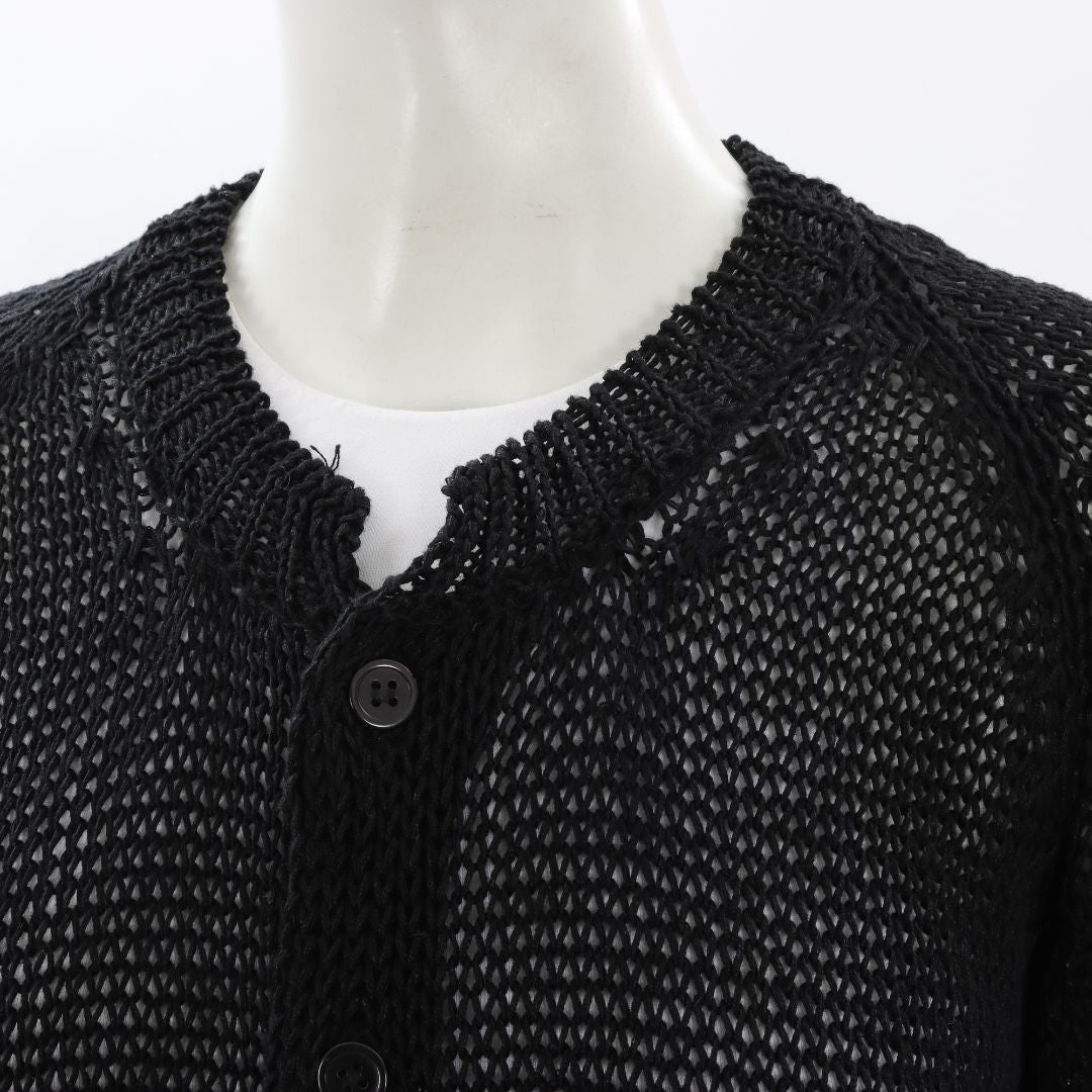 Yohji Yamamoto Knit Button Up Cardigan Size 8-10