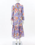 Zimmermann 'Pattie' Frill Midi Dress Size 0P