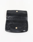 Chloe Leather Bow Flap Clutch