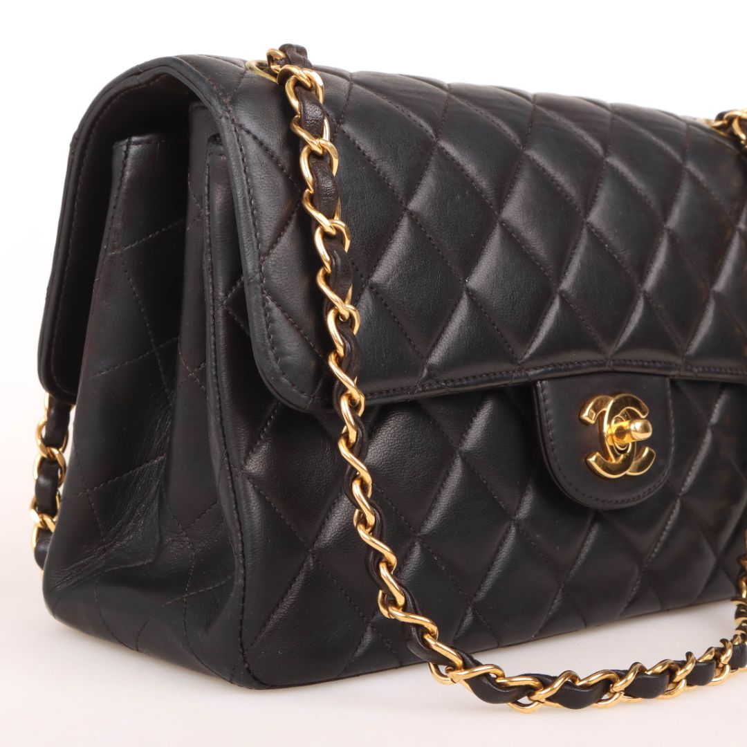 Chanel Vintage Double Sided Classic Flap bag Size M
