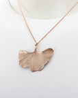 Zaza Culture Ancient Gingko Leaf Necklace