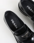 Prada Brushed Leather Loafers Size 37.5