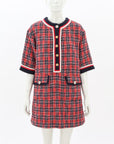 Gucci 2018 Tweed Check Tunic Dress Size IT 40 | AU 8