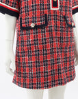 Gucci 2018 Tweed Check Tunic Dress Size IT 40 | AU 8