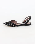 Tabitha Simmons 'Vera' Suede Crystal Flats Size 36