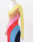 Staud 'Serena' Maxi One Shoulder Dress Size Small