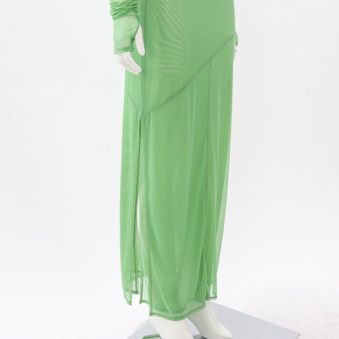 Sir The Label &#39;Jacques&#39; Mesh Maxi Dress Size 0