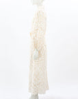 Zimmermann 'Empire' Belted Broderie Anglaise Midi Dress Size 1