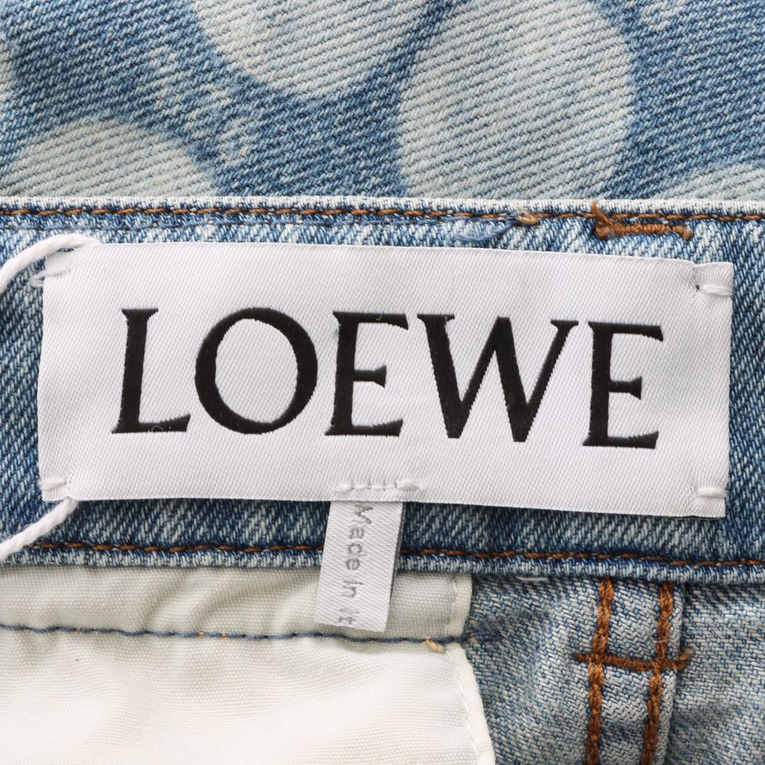 Loewe Denim &#39;2022 Paula&#39;s Ibiza&#39; Wide Leg Jeans Size FR 34 |AU 6