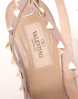 Valentino Leather Rockstud Caged Heels Size 39.5