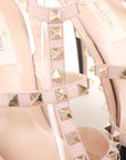 Valentino Leather Rockstud Caged Heels Size 39.5