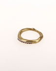 Rosa Maria Copper Ruby Ring US 7