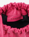 A-Esque Mini Puffa Leather Crossbody Bag